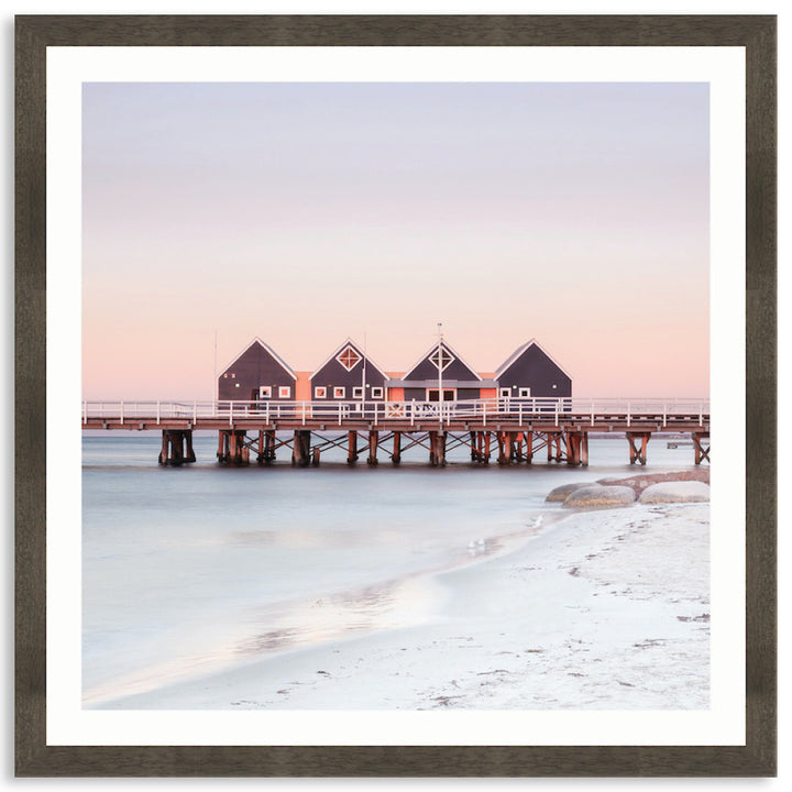 BUSSELTON JETTY II - Framed Print
