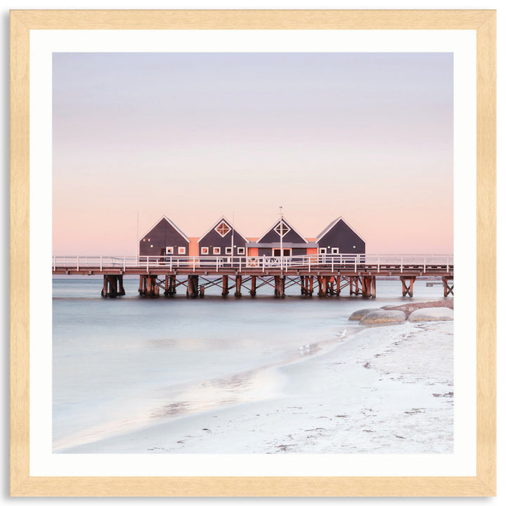 BUSSELTON JETTY II - Framed Print