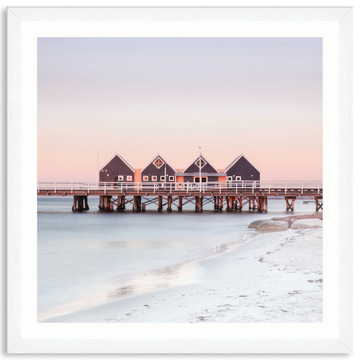 BUSSELTON JETTY II - Framed Print