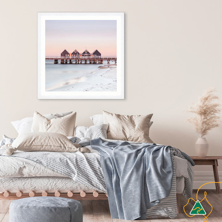BUSSELTON JETTY II - Framed Print