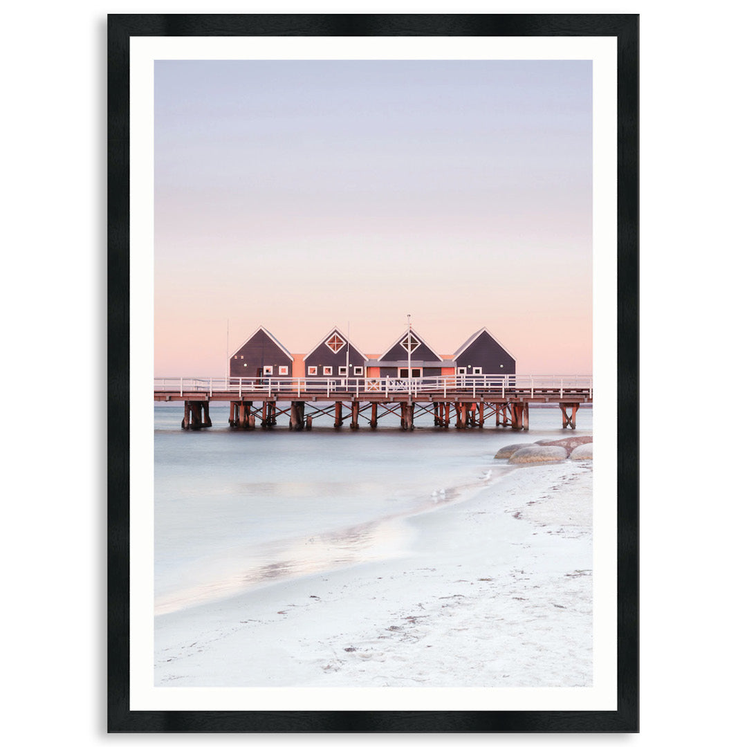 BUSSELTON JETTY III - Framed Print