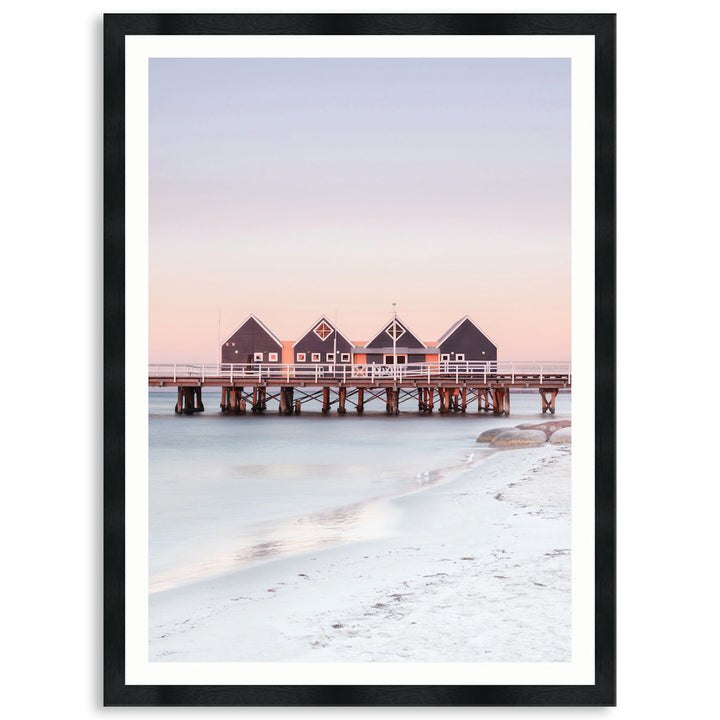 BUSSELTON JETTY III - Framed Print