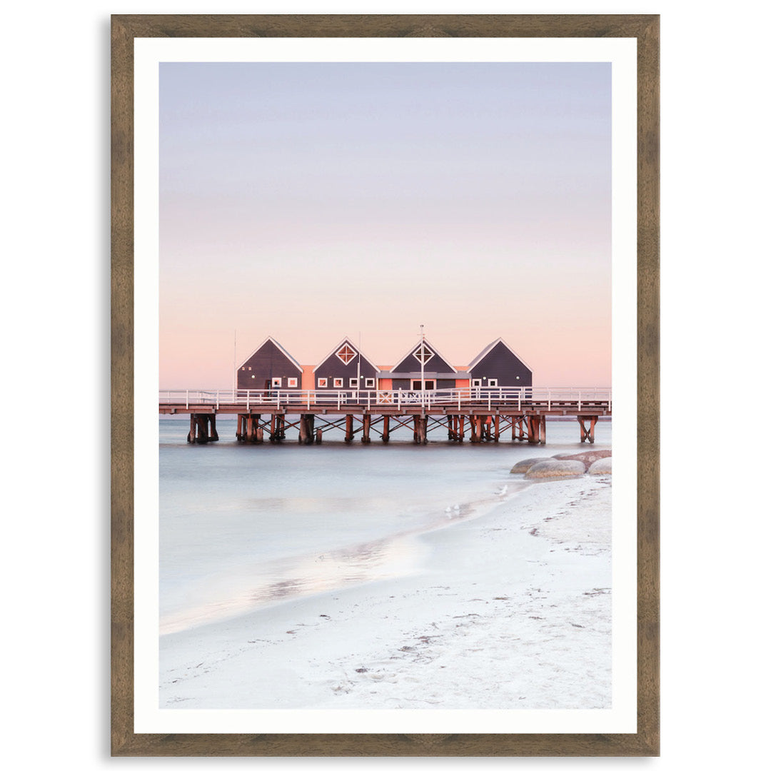 BUSSELTON JETTY III - Framed Print