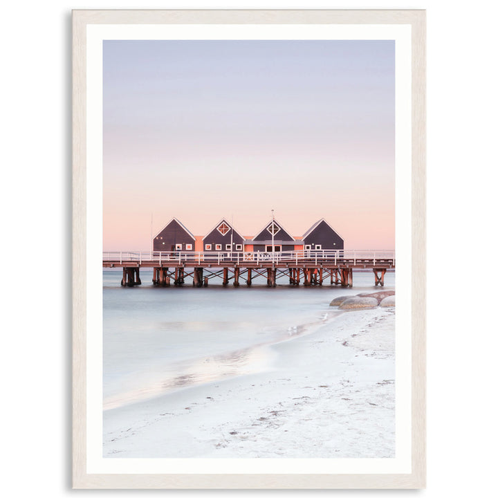 BUSSELTON JETTY III - Framed Print