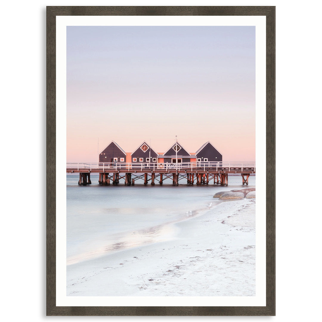 BUSSELTON JETTY III - Framed Print