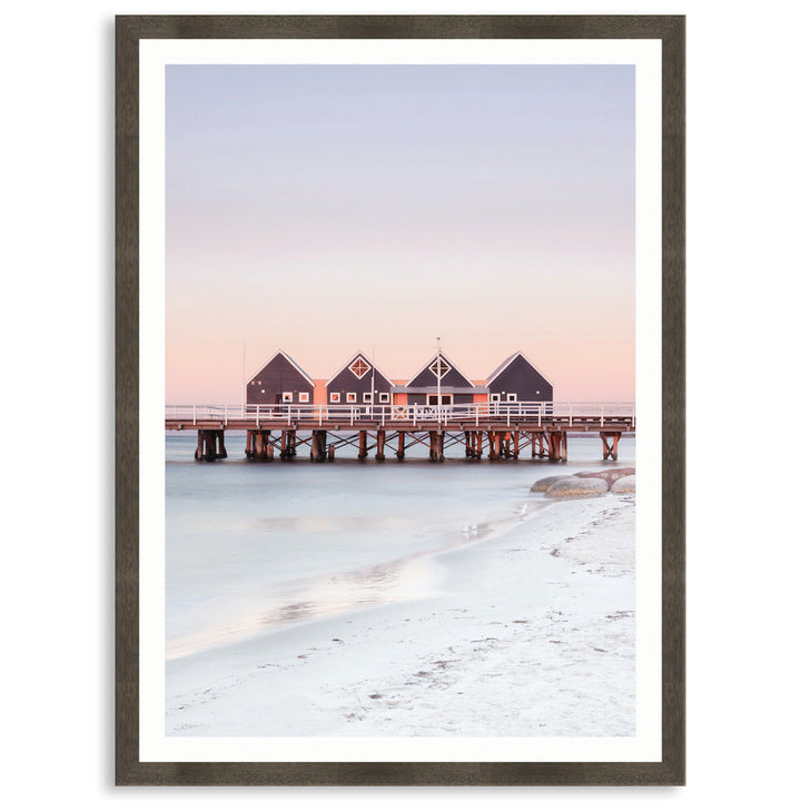 BUSSELTON JETTY III - Framed Print