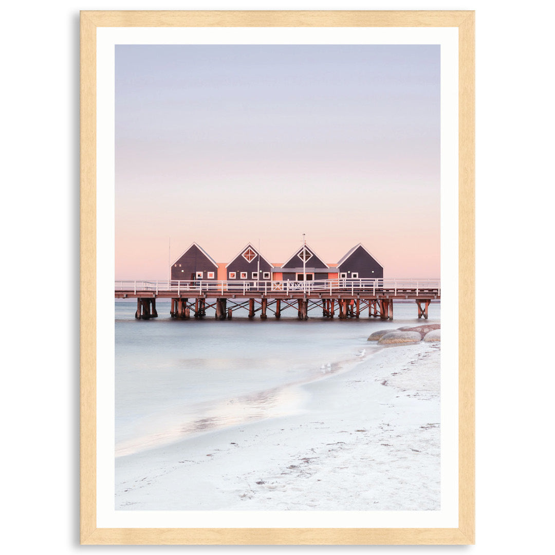 BUSSELTON JETTY III - Framed Print