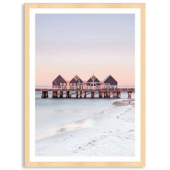 BUSSELTON JETTY III - Framed Print