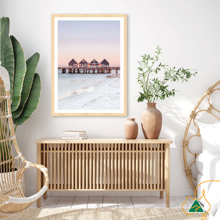BUSSELTON JETTY III - Framed Print
