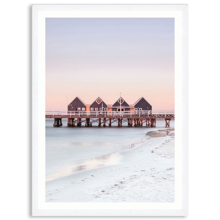 BUSSELTON JETTY III - Framed Print