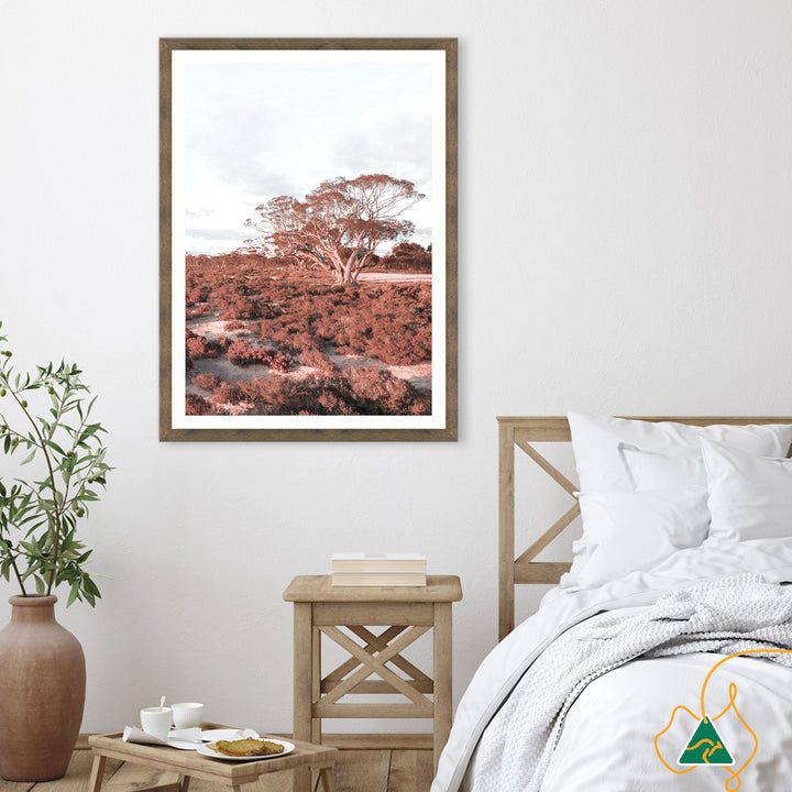 DESERT SUNSET III - Framed Print