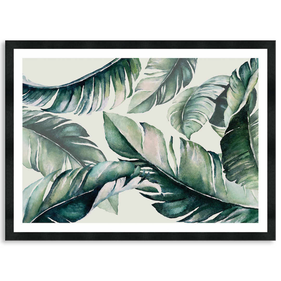 TROPICALLY INSPIRED I - Framed Print