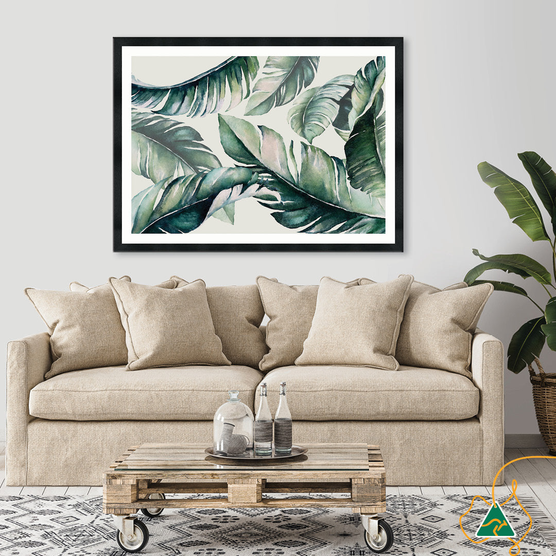 TROPICALLY INSPIRED I - Framed Print