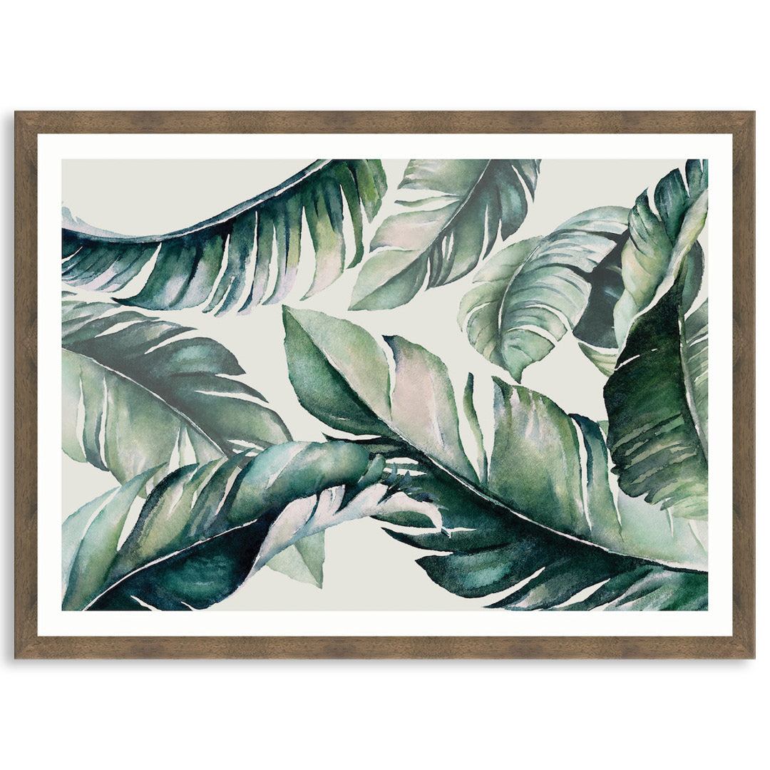 TROPICALLY INSPIRED I - Framed Print