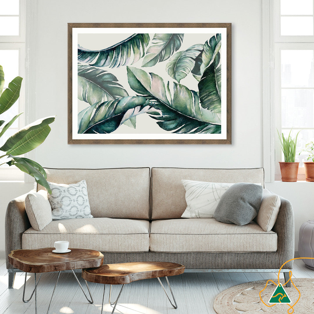 TROPICALLY INSPIRED I - Framed Print