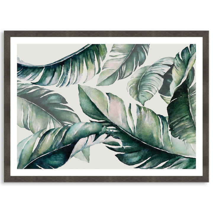 TROPICALLY INSPIRED I - Framed Print