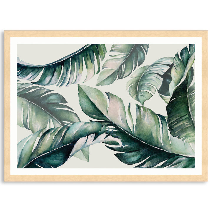 TROPICALLY INSPIRED I - Framed Print