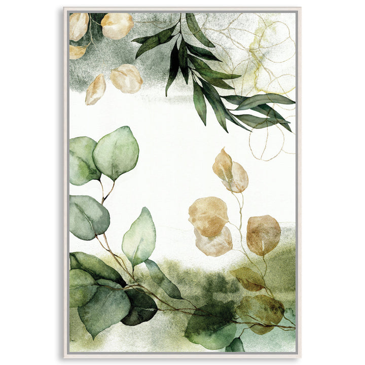 WOODLAND STROLL I - Framed Canvas