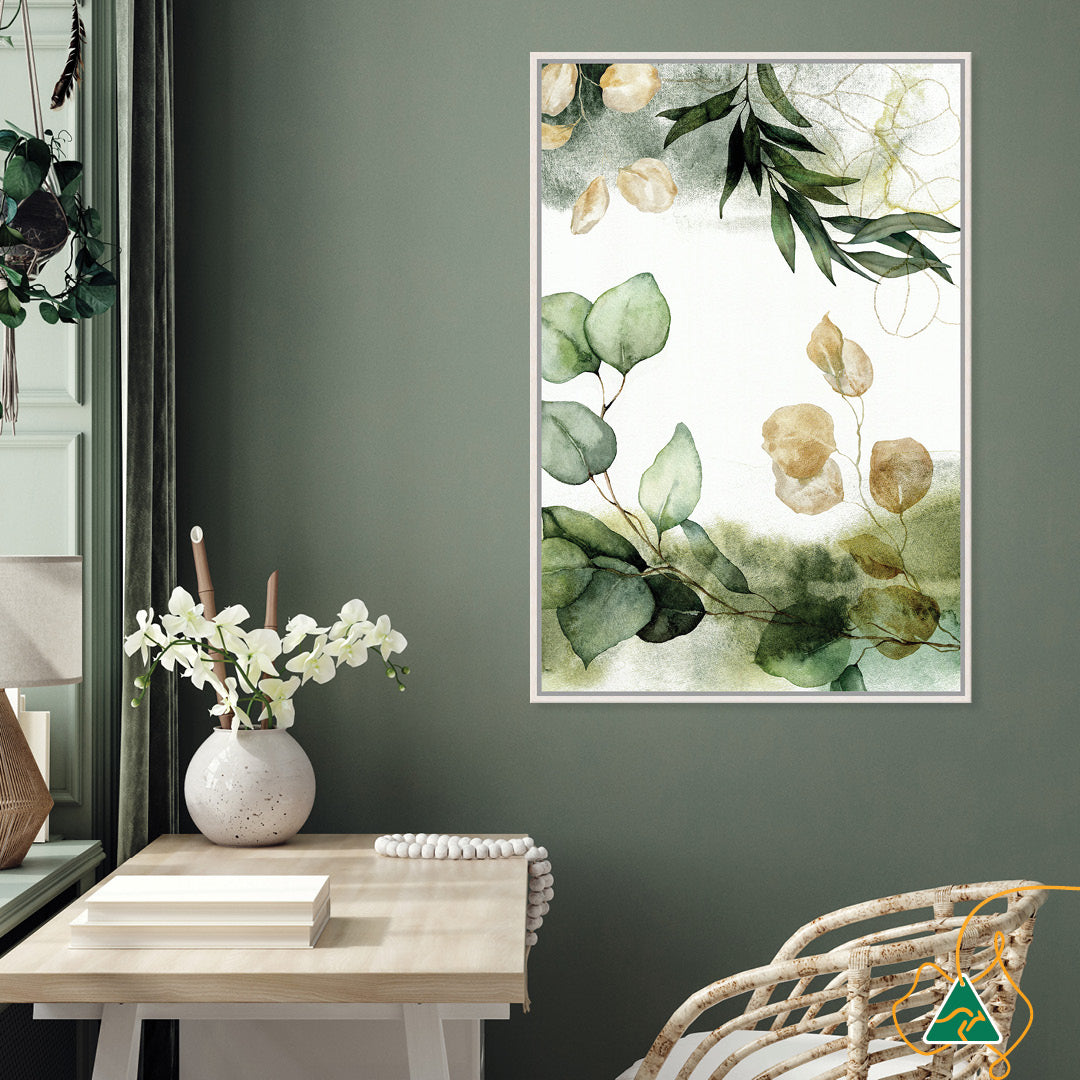 WOODLAND STROLL I - Framed Canvas