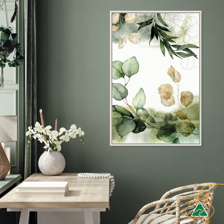 WOODLAND STROLL I - Framed Canvas