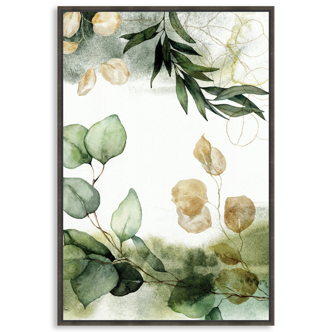 WOODLAND STROLL I - Framed Canvas