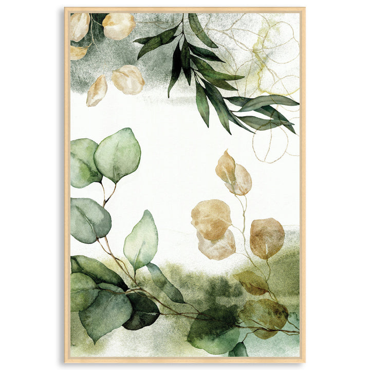 WOODLAND STROLL I - Framed Canvas