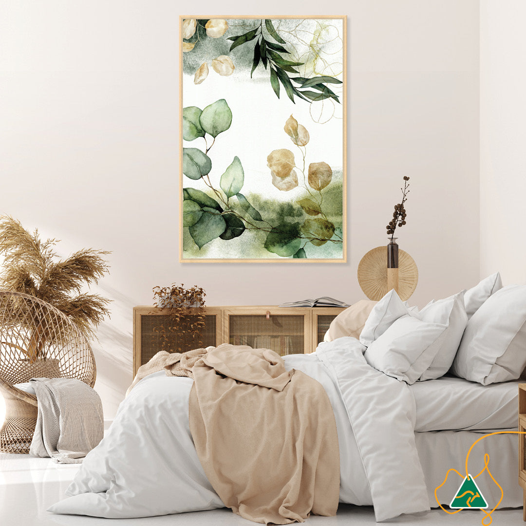 WOODLAND STROLL I - Framed Canvas