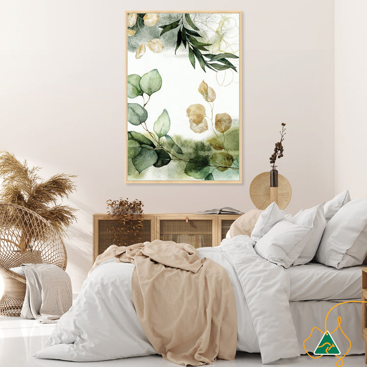 WOODLAND STROLL I - Framed Canvas