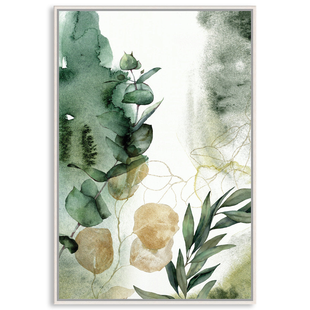 WOODLAND STROLL II - Framed Canvas