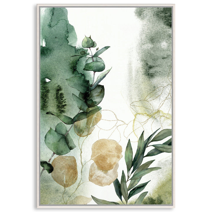 WOODLAND STROLL II - Framed Canvas
