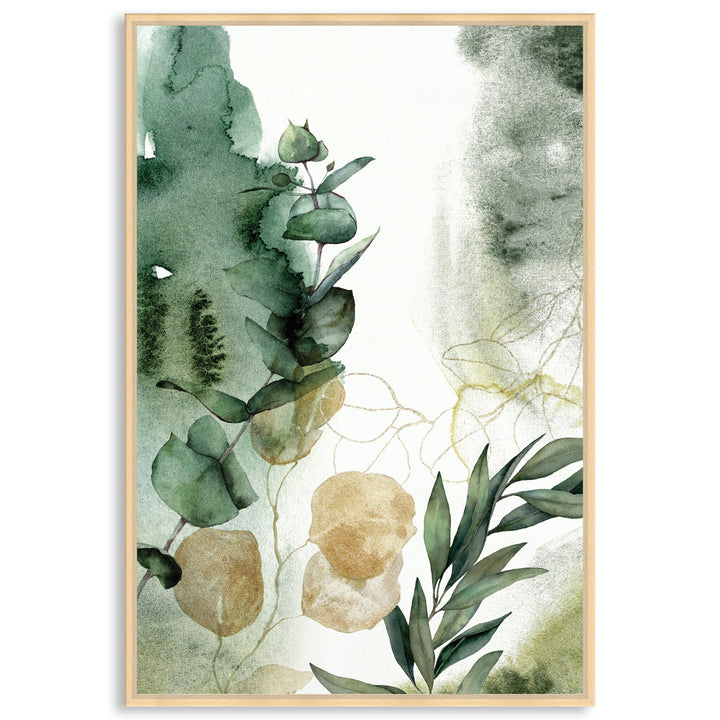 WOODLAND STROLL II - Framed Canvas