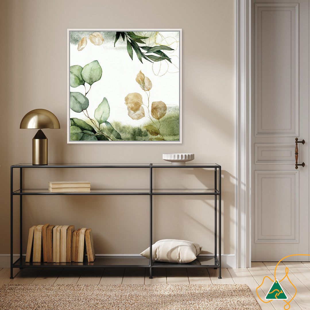 WOODLAND STROLL III - Framed Canvas