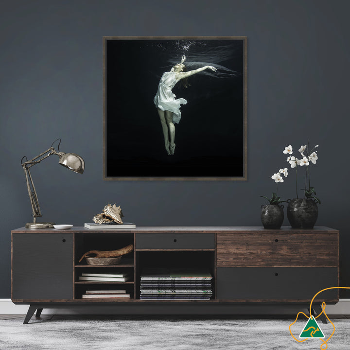 WATER DANCE III - Framed Canvas