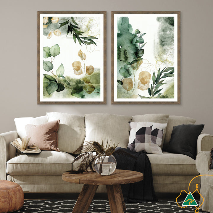 WOODLAND STROLL I - Framed Print