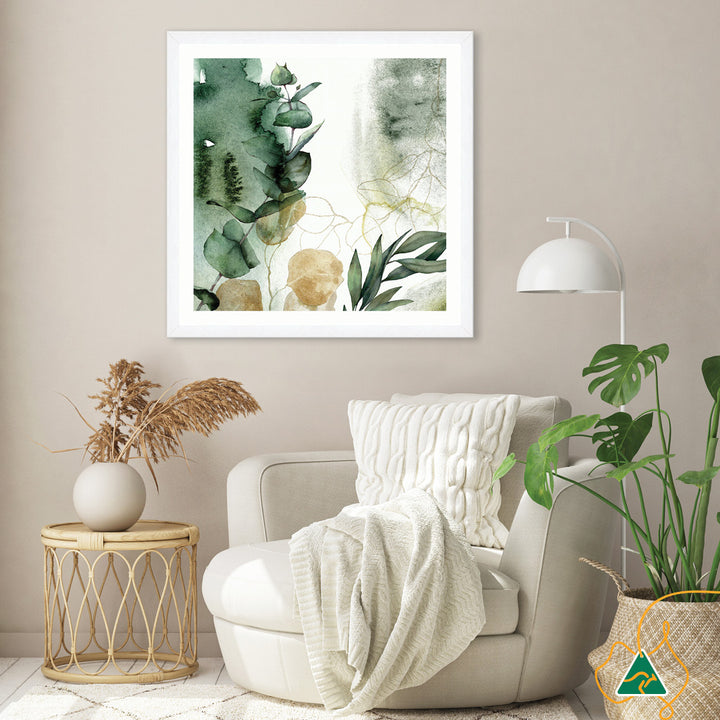 WOODLAND STROLL IV - Framed Print