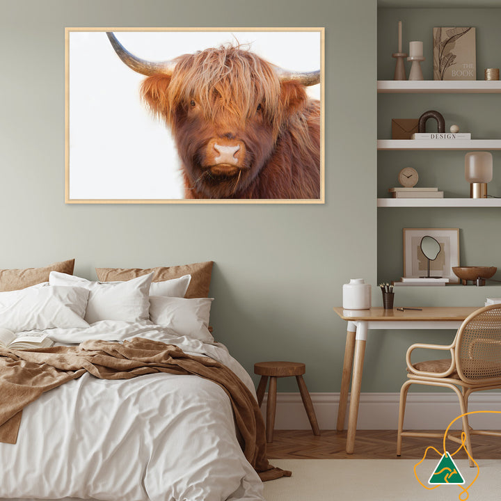 HAMISH I - Framed Canvas
