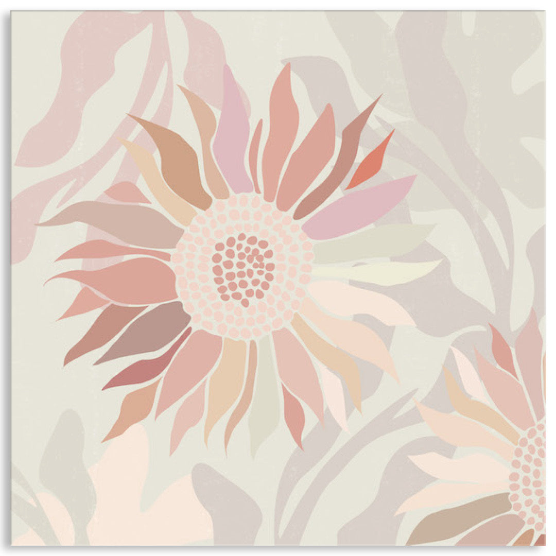 FLANNEL BLUSH III - Canvas Print