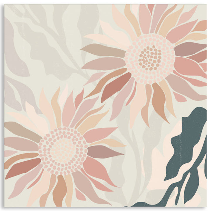 FLANNEL BLUSH IV - Canvas Print
