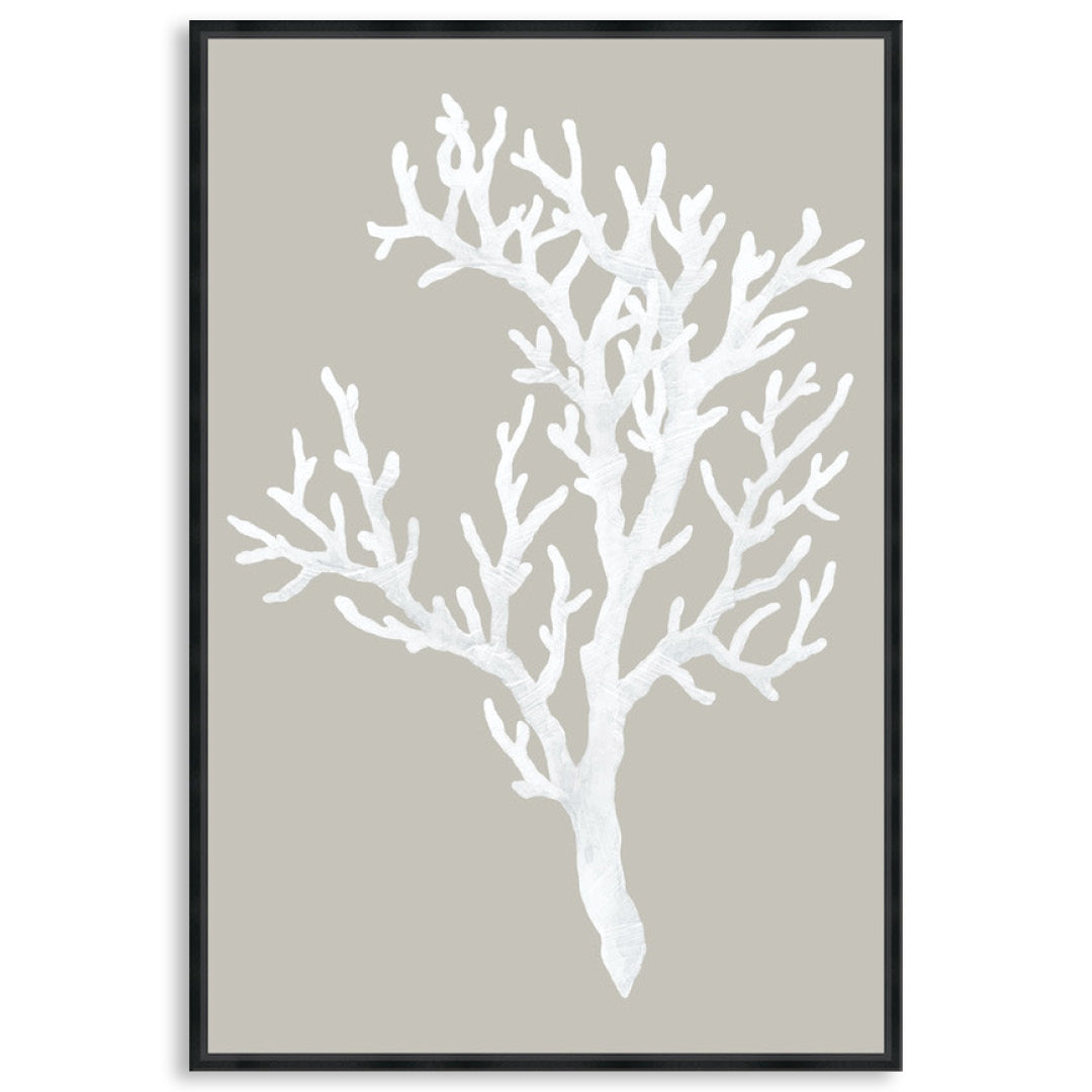 CORAL FOCUS I - Framed Canvas