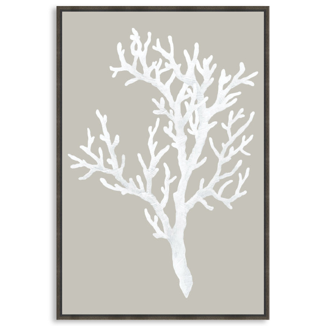 CORAL FOCUS I - Framed Canvas