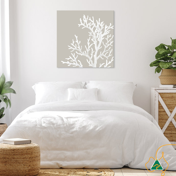CORAL FOCUS IV - Canvas Print