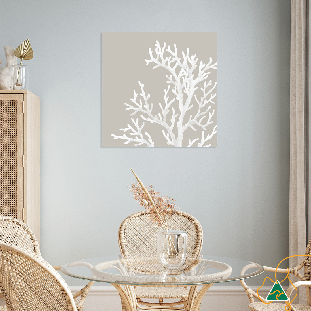 CORAL FOCUS IV - Canvas Print