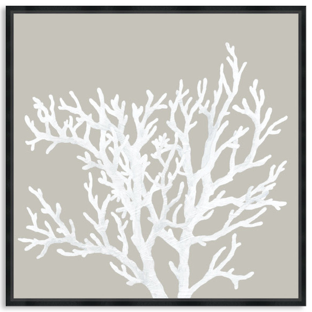CORAL FOCUS V - Framed Canvas