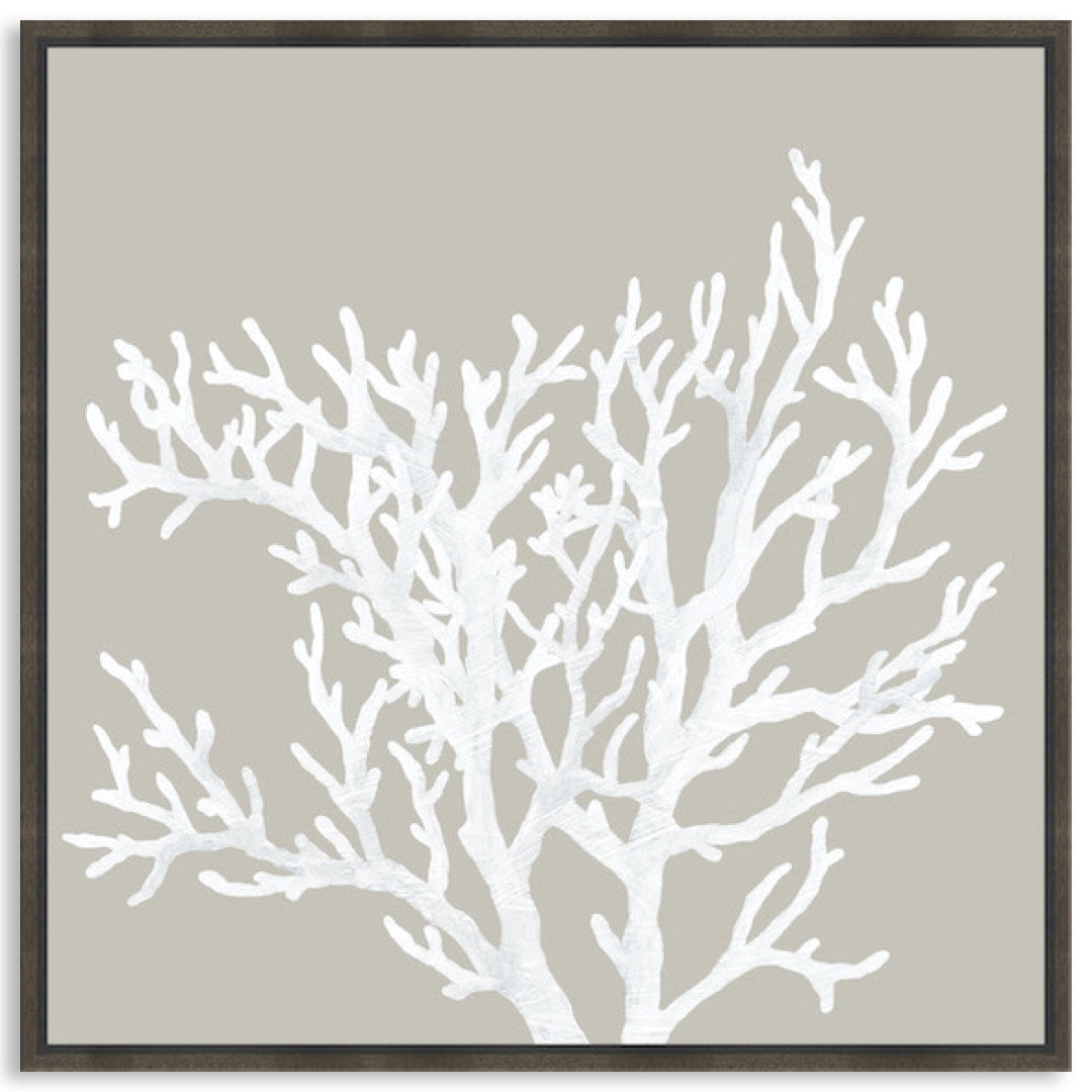 CORAL FOCUS V - Framed Canvas