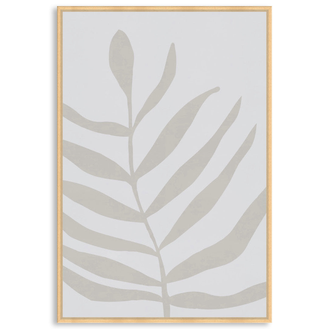 MOD FOLIAGE I - Framed Canvas