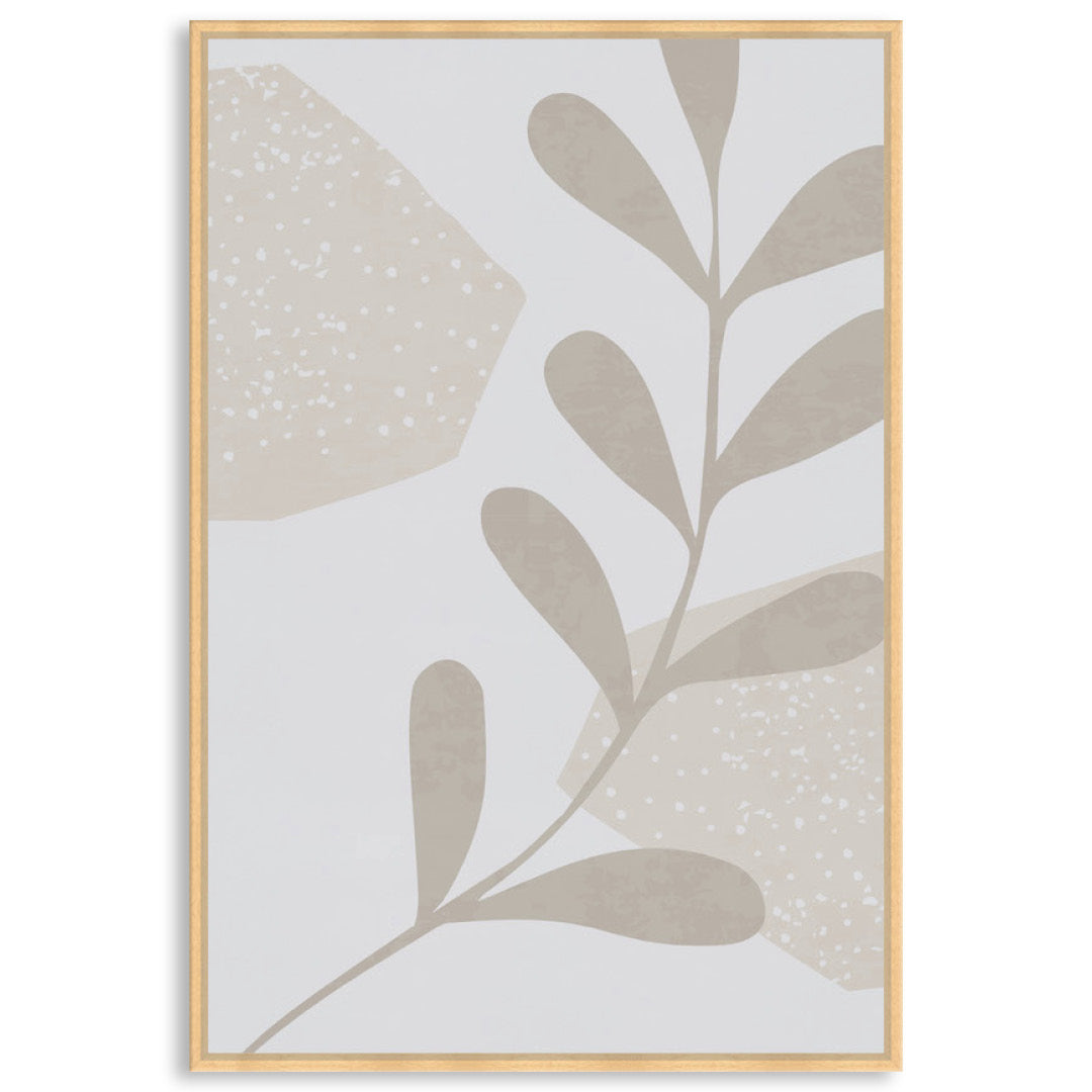 MOD FOLIAGE II - Framed Canvas