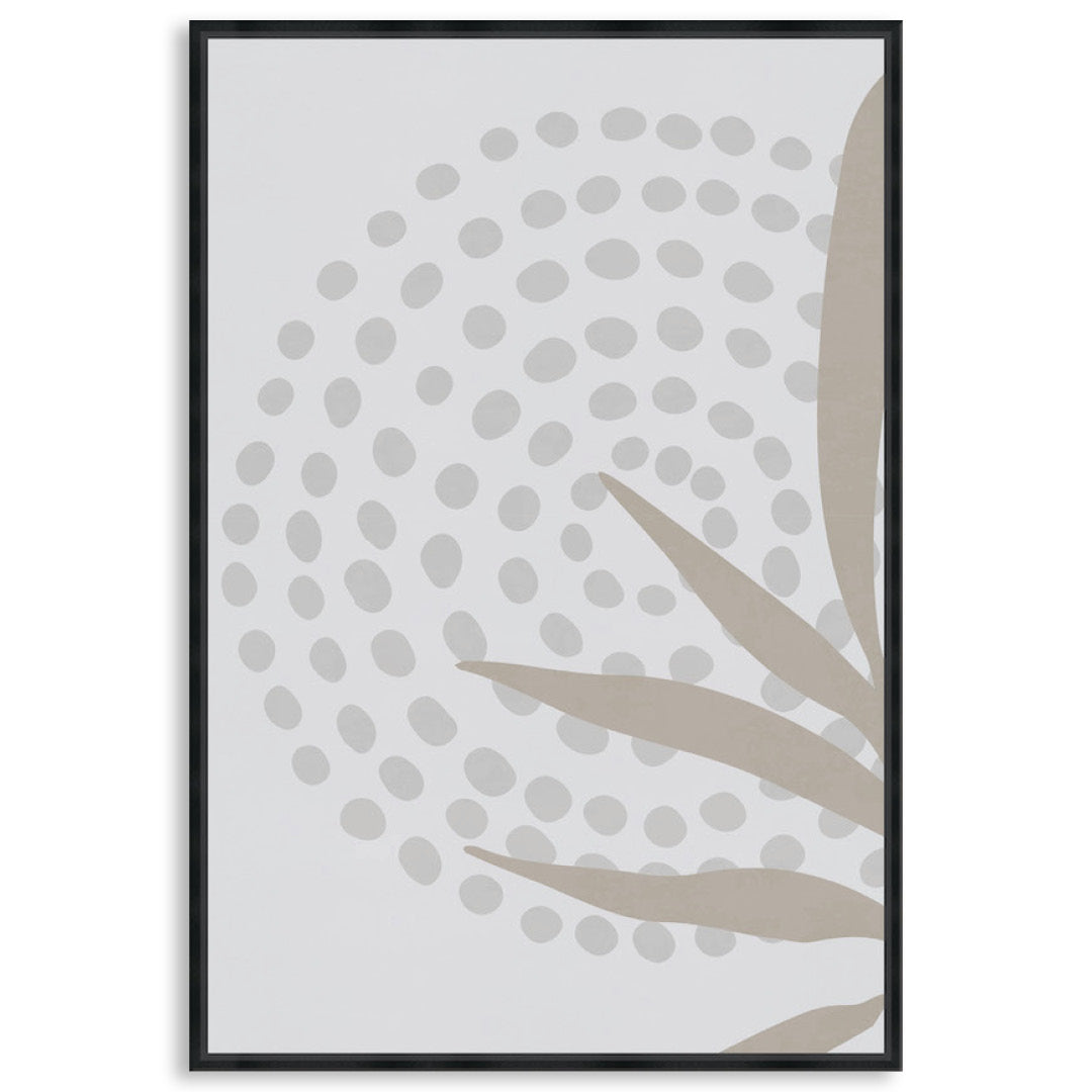 MOD FOLIAGE III - Framed Canvas