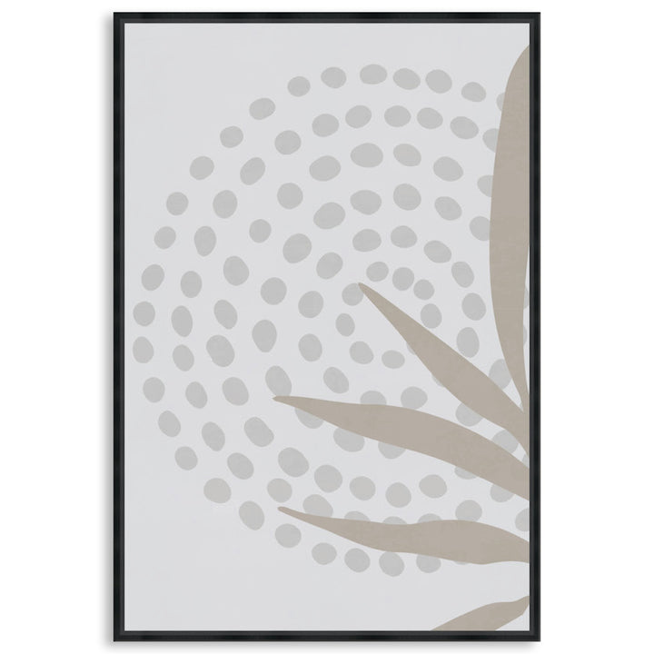 MOD FOLIAGE III - Framed Canvas