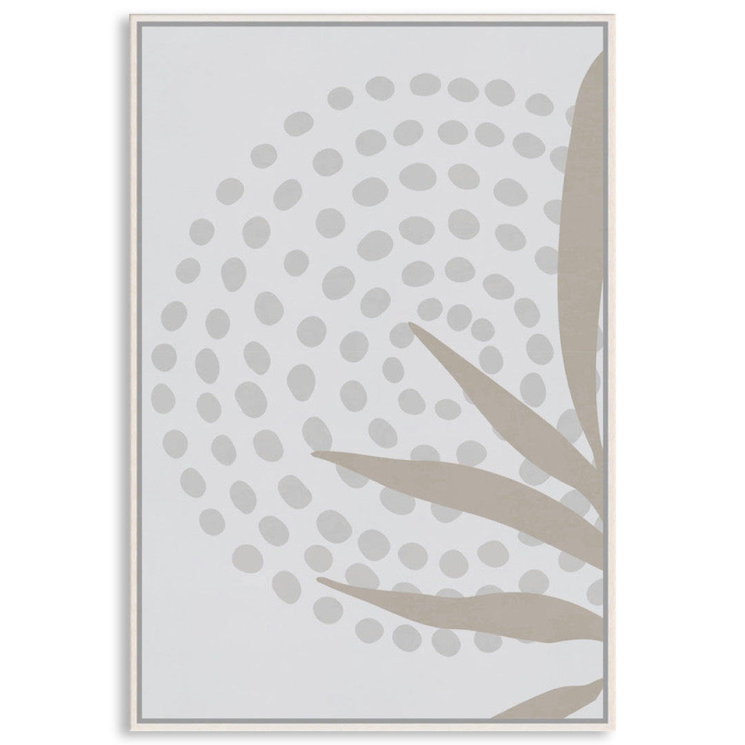 MOD FOLIAGE III - Framed Canvas