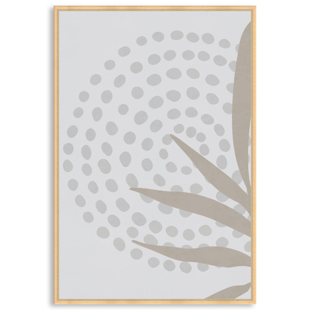 MOD FOLIAGE III - Framed Canvas